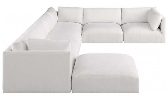 Meridian Furniture Ease 7-Piece Cream Modular Sectional-2