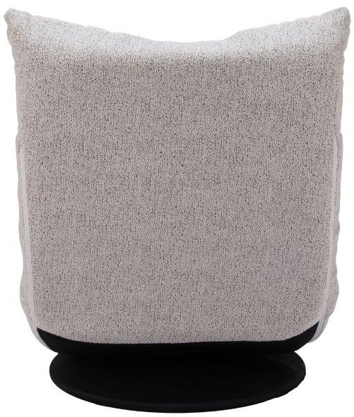 Zuo® Modern Down Go Ash Gray Swivel Chair-3