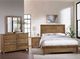 Vaughan-Bassett Fundamentals Natural King Panel Bed-1