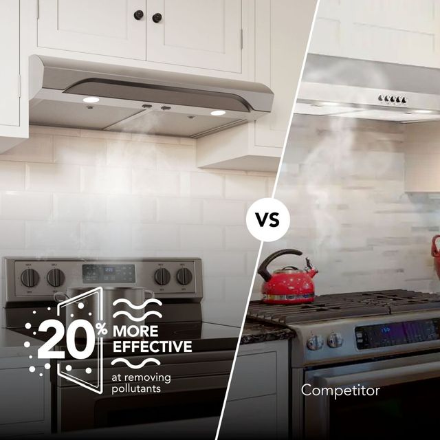 Broan® Alta 1 Series 30" Stainless Steel Under Cabinet Range Hood-3