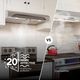 Broan® Alta 1 Series 30" Stainless Steel Under Cabinet Range Hood-3