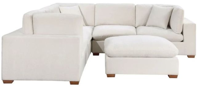 Coaster® Lakeview 5-Piece Ivory Upholstered Modular Sectional Sofa-1