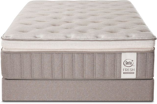 Serta® Fresh Collective Linen Wholesome Hybrid Plush Pillow Top Full Mattress-4