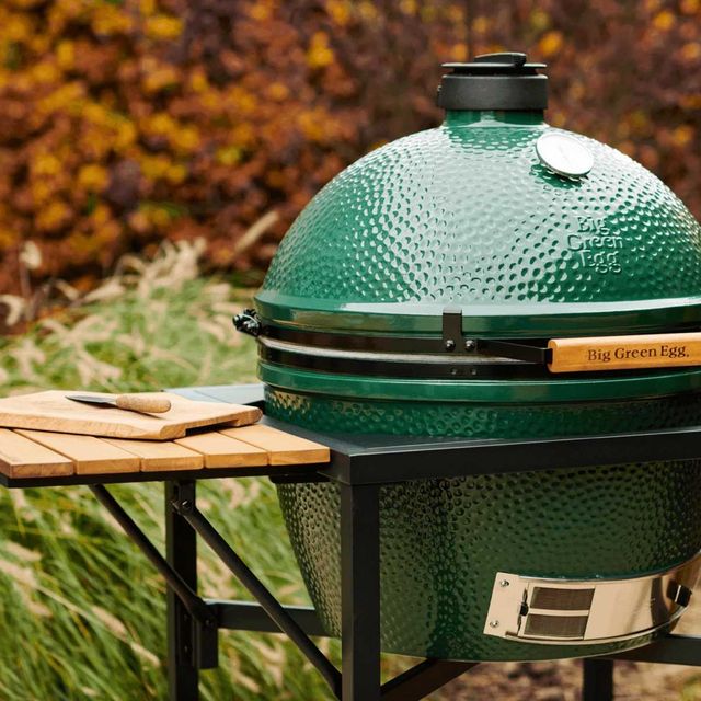 Big Green Egg® Solid Acacia Wood Modular EGG Mate-2