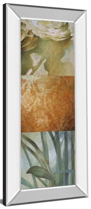 Classy Art Square Choices by Thompson, L. 18x42 Mirrored Frame Wall Art-1