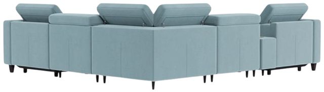 Palliser® Furniture Customizable Marco 6-Piece Power Reclining Curved Sectional -3