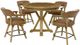 Steve Silver Co. Rylie 6-Piece Natural Counter Game Dining Set-0