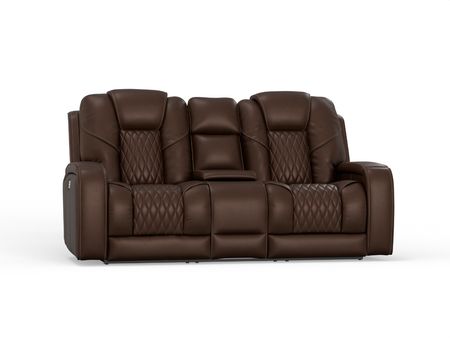 Symphony Triple Power Console Loveseat