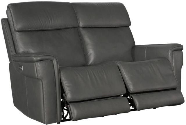 Hooker® Furniture MS Lyra Sahara Dorian Gray Zero Gravity Power Reclining Loveseat with Power Headrest and Lumbar-1