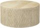 Bassett Mirror Lorenzo Beige Coffee Table with Travertine Top-0