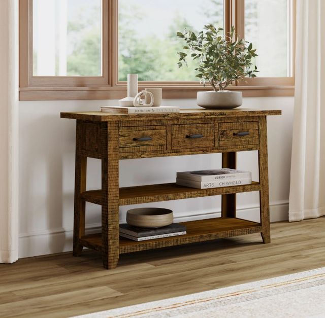 Jofran Inc. Telluride Gold Console Table-1