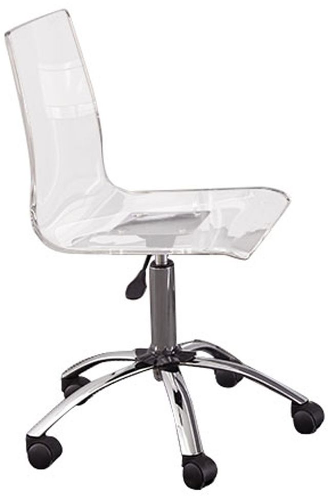Steve Silver Co. Everett 2-Piece White Acrylic Desk Set-2