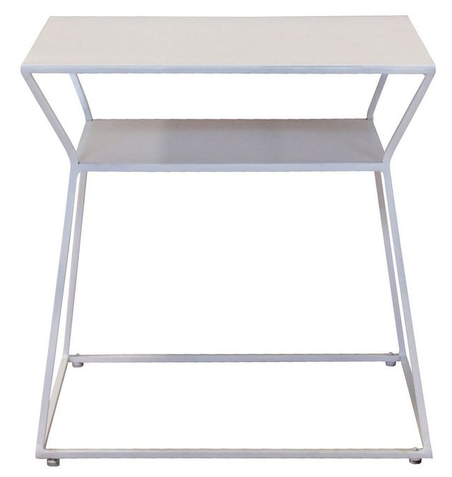 Moe's Home Collection Osaka White Side Table-0