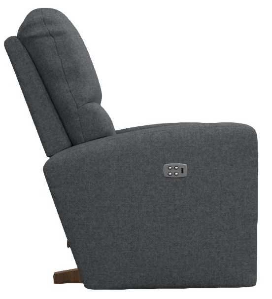La-Z-Boy® Sherman Onyx Power Rocking Recliner-3