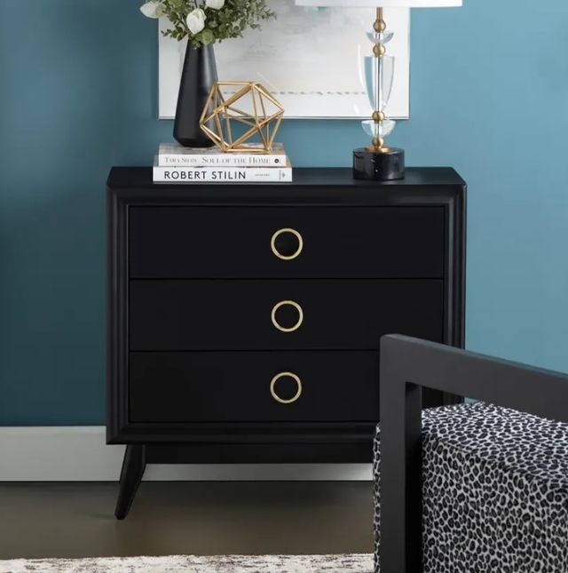 Crestview Collection Pomeroy Black Chest-1