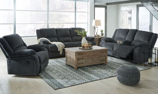 Signature Design by Ashley® Draycoll 3-Piece Slate Power Reclining Living Room Set-4