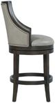 Fairfield® Customizable Pelle Provisions Robroy Leather Swivel Bar Stool-2
