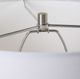 Uttermost® Clear Sky Blue Glass Table Lamp-4