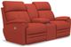 La-Z-Boy® Talladega Persimmon Power Reclining Loveseat with Headrest and Console-1