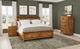 A-America® Bandalier Russet California King Storage Bed-2