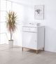 ACME Furniture Ottey White High Gloss/Gold Office Cabinet-1