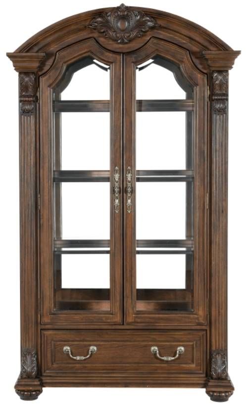Homelegance® Bergen Dark Oak Curio-3