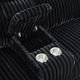 Elements International Admiral Masis Black Manual Motion Loveseat-1