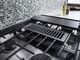 KitchenAid® 30" Stainless Steel Downdraft Slide In Dual Fuel Range-4