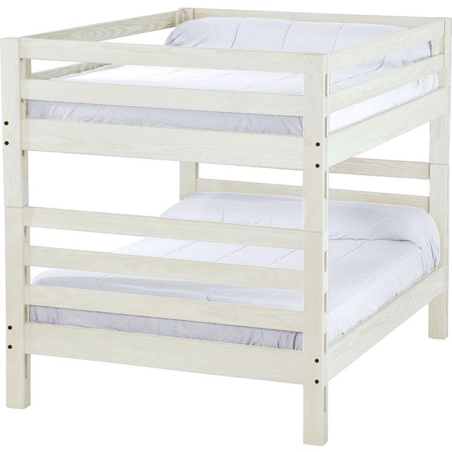 Crate Designs™ Furniture Cloud Full/Queen/Queen Tall Ladder End Bunk Bed-0
