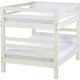 Crate Designs™ Furniture Cloud Full/Queen/Queen Tall Ladder End Bunk Bed-0