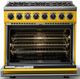 Viking® 7 Series 36" Daffodil Pro Style Dual Fuel Range-1