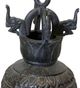 Harp & Finial® Gola Matte Verdigris Large Antique Bell-1
