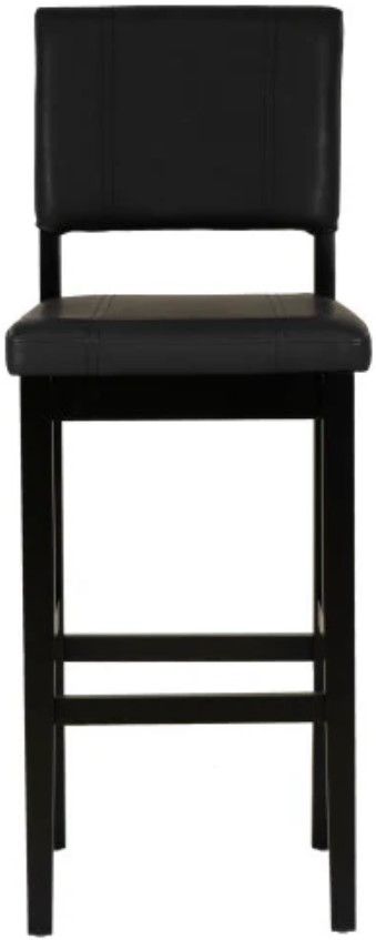 Linon Milano Black Bar Stool-3