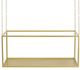 A & B Home Gold Rectangular 28" Iron Stand with Chains-1