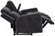 Coaster® Kennett Dark Gray Power Reclining Loveseat-5