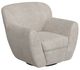International Furniture Direct Tamesis Ivory Swivel Accent Chair-0