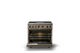 Viking® 7 Series 36" Golden Hour Pro Style Dual Fuel Range with Griddle-1