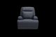 iPowr Steel Blue Triple Power Glider Recliner with Heat, Massage and Mulitmedia Control -0