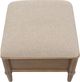 Modus Furniture Whitmore Beige/Claystone Storage Ottoman-3