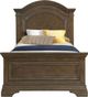 Westwood Design Olivia Rosewood Youtth Twin Panel Bed-2