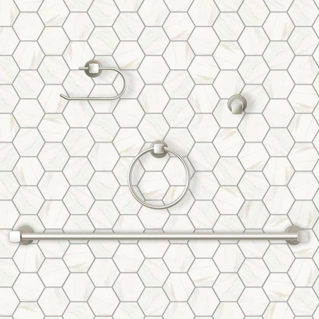American Standard Glenmere Brushed Nickel Toilet Paper Holder-3