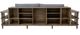 YHD Kenneth Brown/Gray Sideboard Sofa-1