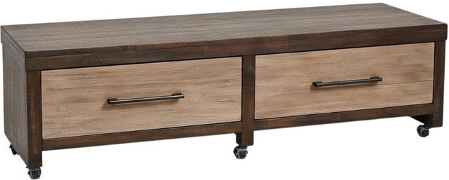 Sunny Designs™ Boise Tobacco Eastern King Storage Bench-0