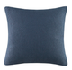 Olliix by INK+IVY Bree Knit Indigo 26" x 26" Euro Pillow Cover-1