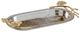 Wildwood Lamps Silver Fresh Stem Oval Tray-0