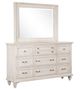 Magnussen Home® Newport White Dresser and Mirror-0