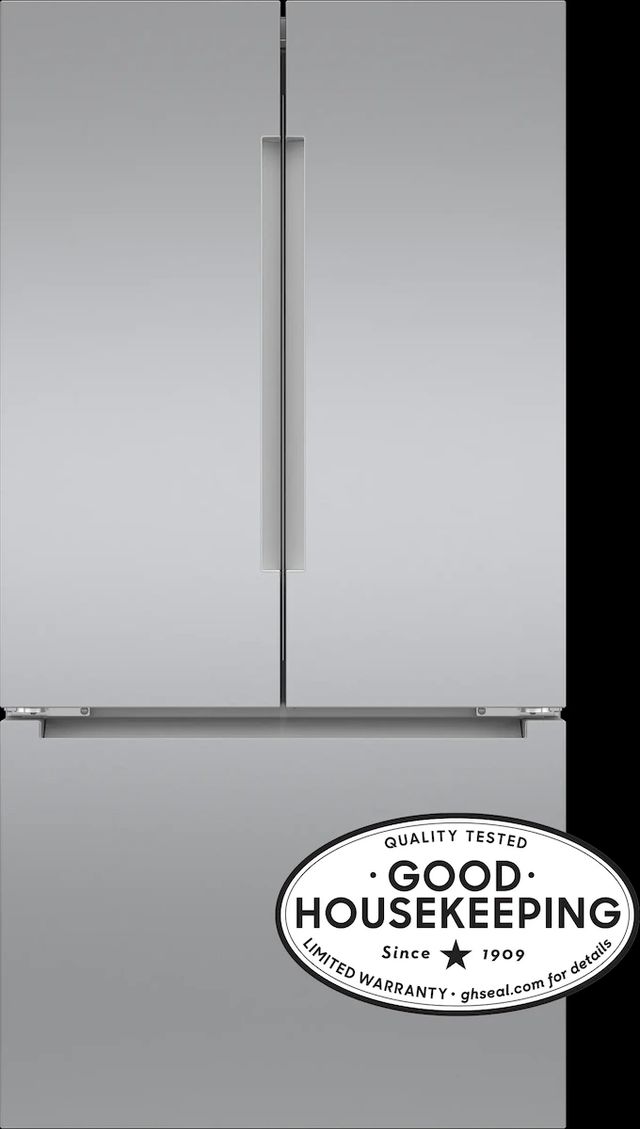 Bosch® 800 Series 36" 20.8 Cu. Ft. Stainless Steel Counter Depth Bottom Freezer Refrigerator-1