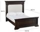 TOV Furniture Stamford Brown/Cream Queen Upholstered Panel Bed-2