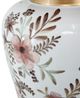 A & B Home Gold/White Ginger Jar-2