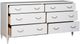 Vanguard® Furniture Vanguard Williams Pure White Tall Dresser-1